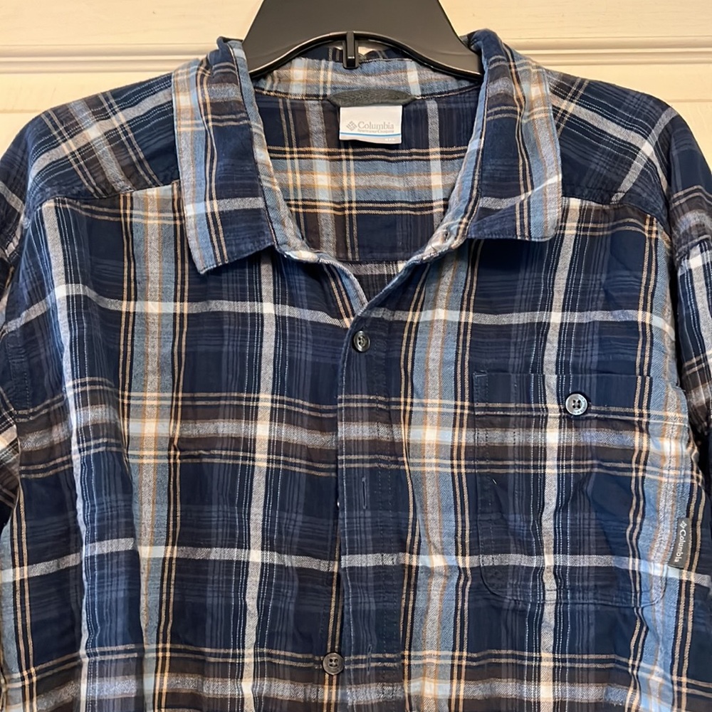 Men’s long sleeve 2XL Columbia button down
